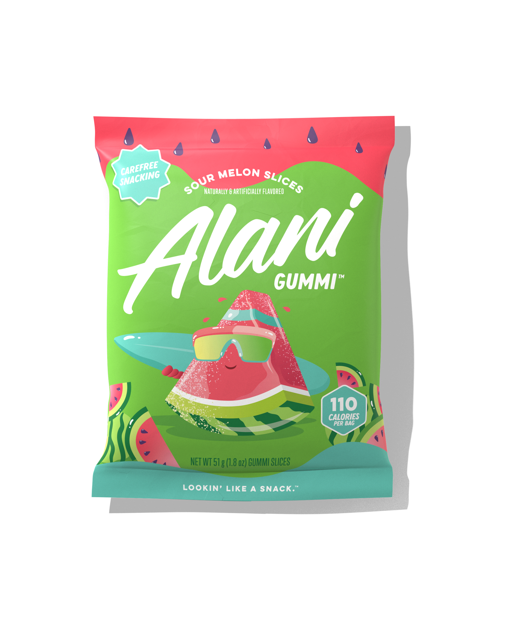 Gummi - Sour Melon Slices